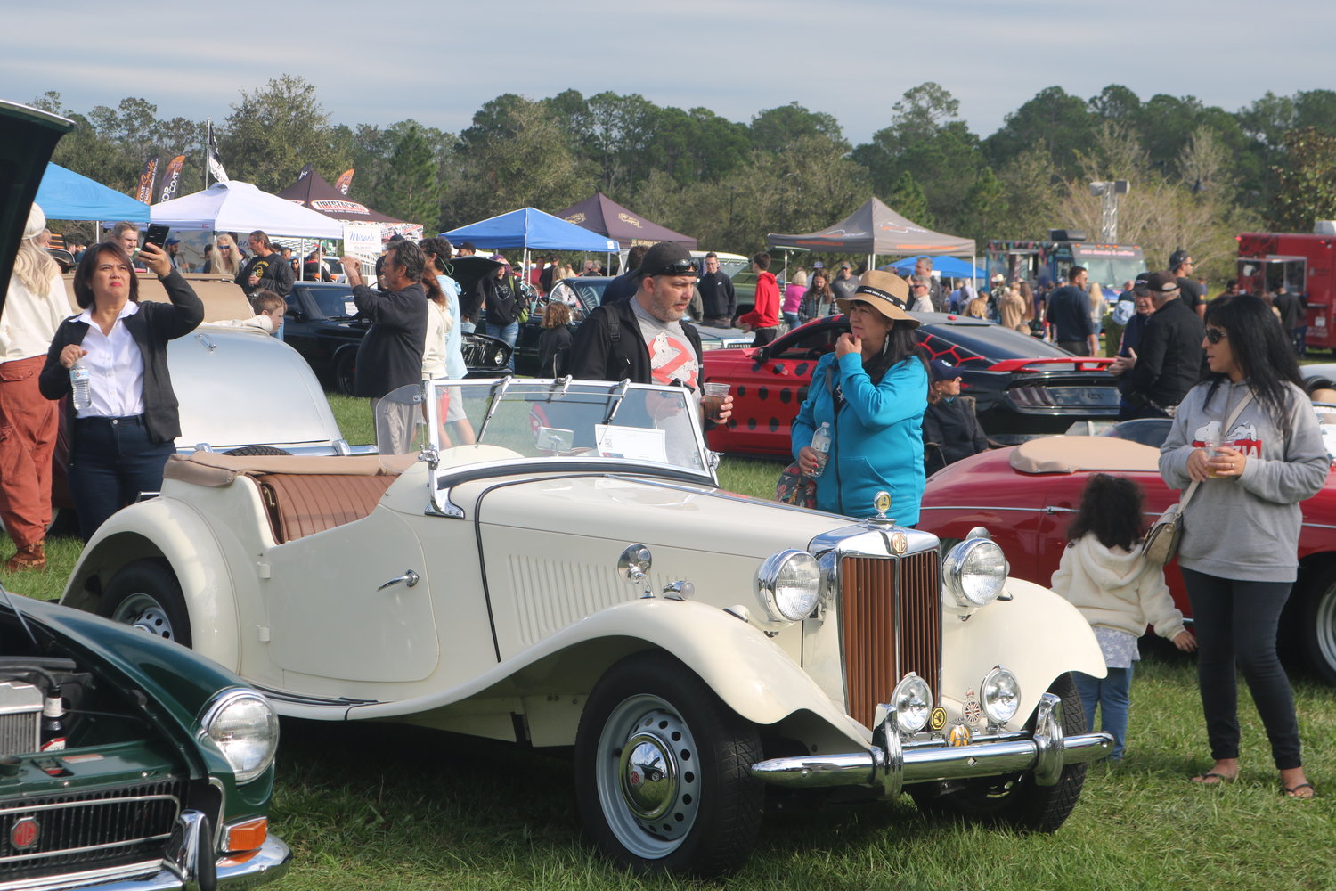 Roughly 175 cars filled Nocatee Station Field for the 20th Annual Ponte Vedra Auto Show.